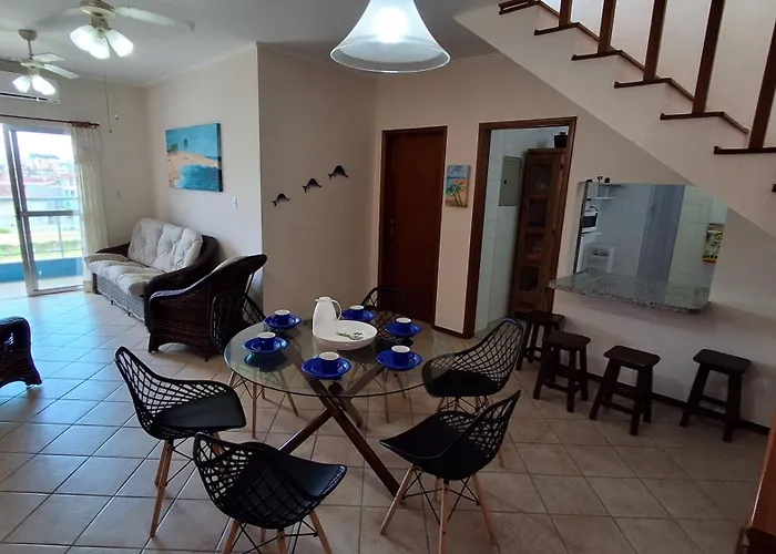 Cobertura Duplex Com Ar Condicionado Na Praia Grande De Ubatuba